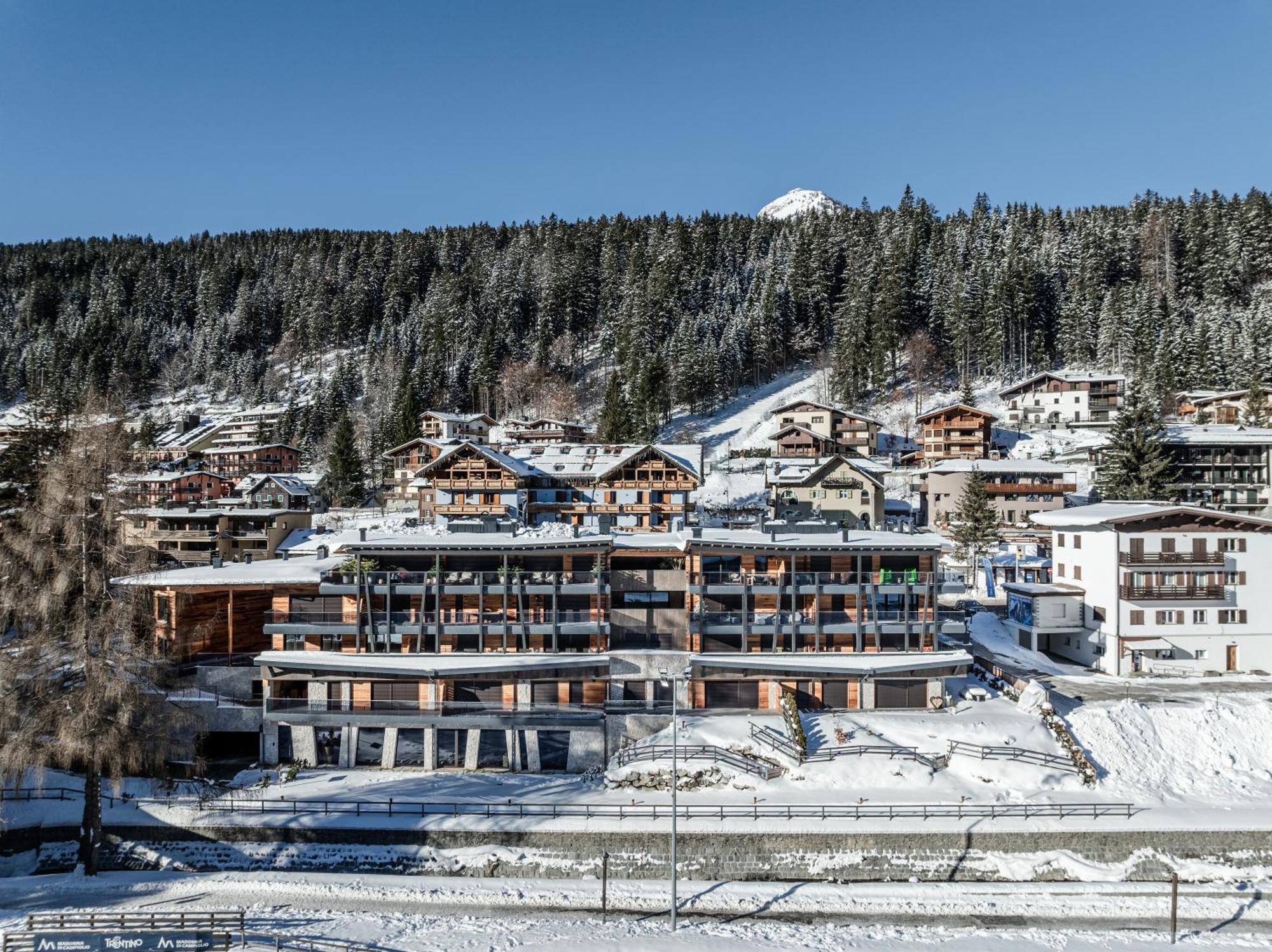Апартаменты Campiglio Wood Мадонна-ди-Кампильо Экстерьер фото